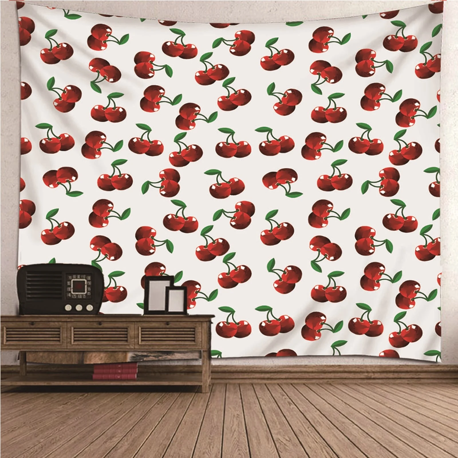 

Tapestry Kits Extra Long Tapestry Cherry Wall Hanging Blanket Dorm Art Decor Covering