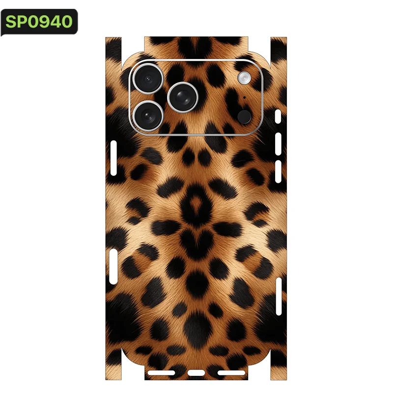 Фото Защитная пленка-наклейка Oscar Wrap для Apple iPhone 17, 16, 15, 14, iPhone 13 Pro Max, цветная, на заднюю панель №4