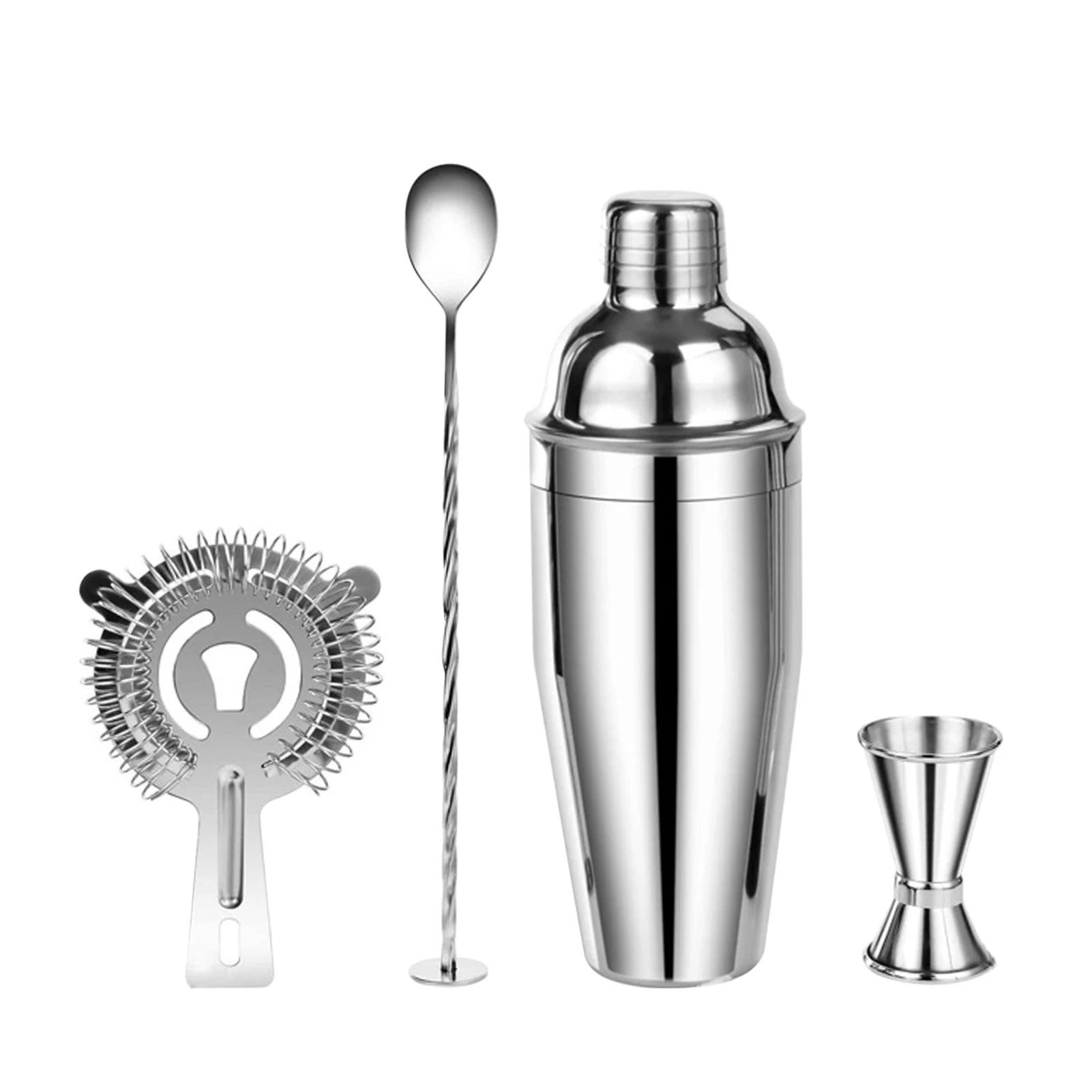 

4 шт. аксессуары для бара, коктейльный набор, посуда для бара, домашний мартинис Mojitos, нержавеющая сталь, кухонвечерние ничный подарок с ложко...