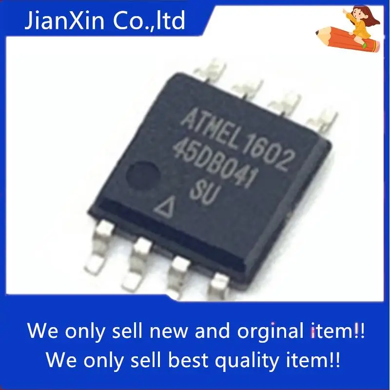 

10pcs 100% orginal new AT45DB041D-SU AT45DB041B-SU memory chip SOP8 SMD