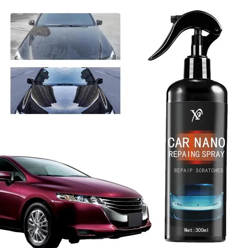 

Car Coating Spray Nano Ceramic 3 In 1 Quick Detail Wax Spray Hydrophobic Agent Gloss Shine Paint Repair Automobile Accessories