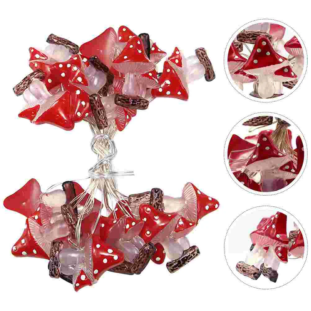 

Creative Mushroom Lamp Terrace Lights Rabbit Outdoor Light Stringationative Festival Party Colorful Plastic Hanging Scene Layout