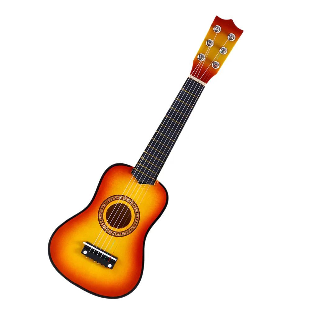 

Beginners Guitar 23 Inch Starter Portable Guitar Wooden Musical Instrument Children Accessories Toddler
