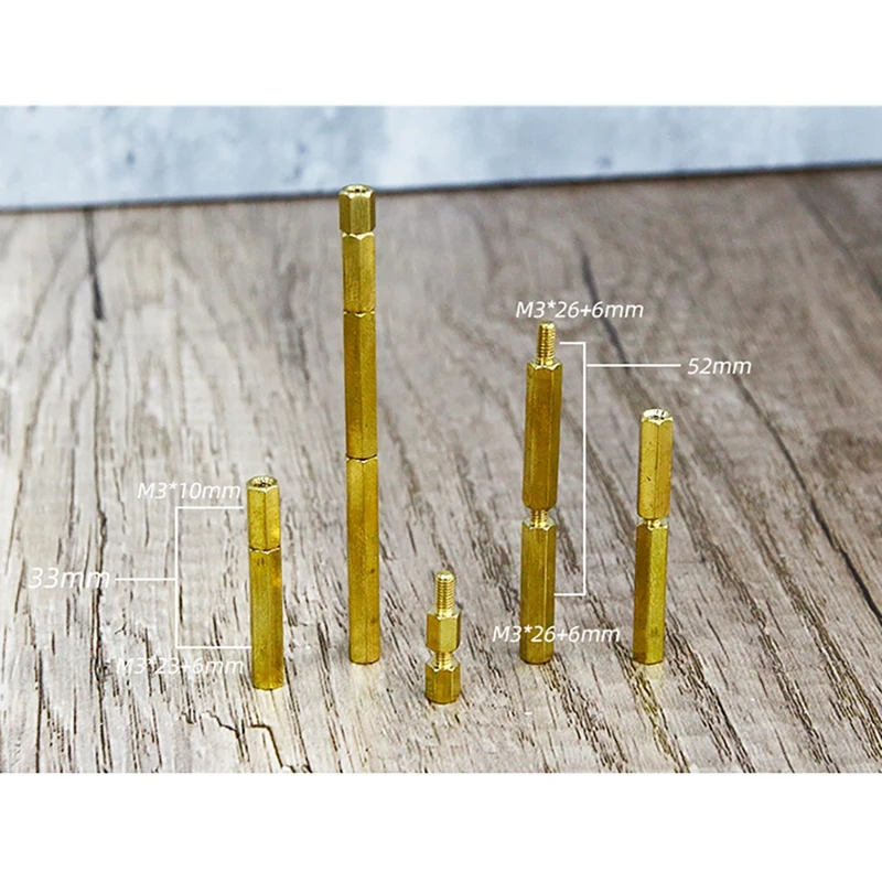 Наборы винтов M3M2.5 металлические медные гайки для Raspberry Pi 4 Модель B/3B +/3B