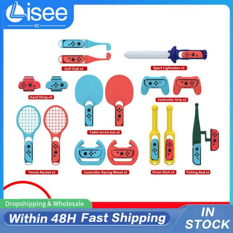 

Complete Accessories For Switch Tracksuit Sport Control Game Component Somatosensory Oled Accessories Motion Control Kit Durable