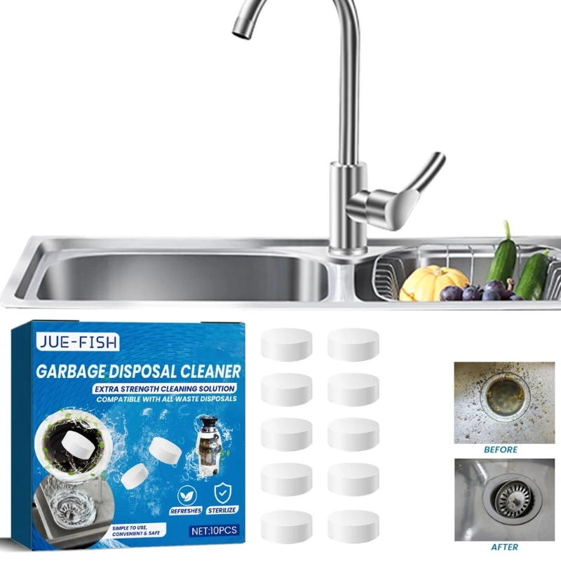 

Powerful Sewer Cleaning Tablet Cleaner Pipe Dredging Agent Tool Prevent Blockage M6CE