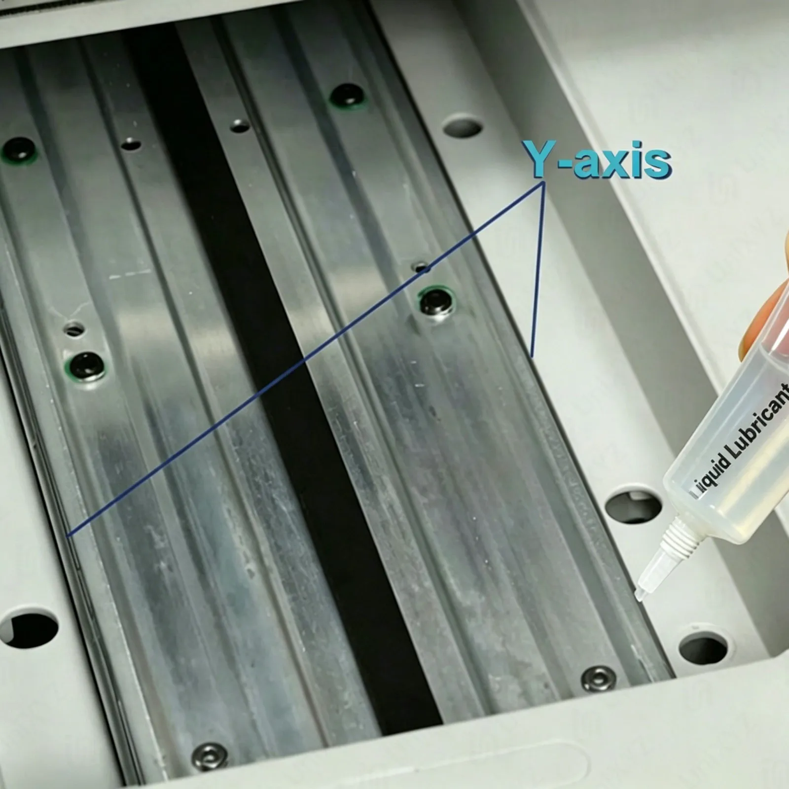 Фото Жидкая смазка и консистентная смазка 2-в-1 для 3D-принтеров Bambu Lab X1 P1 P2 H2D, Creality Ender 3 K1, для подшипников осей X Y Z, безопасная для пластика №3