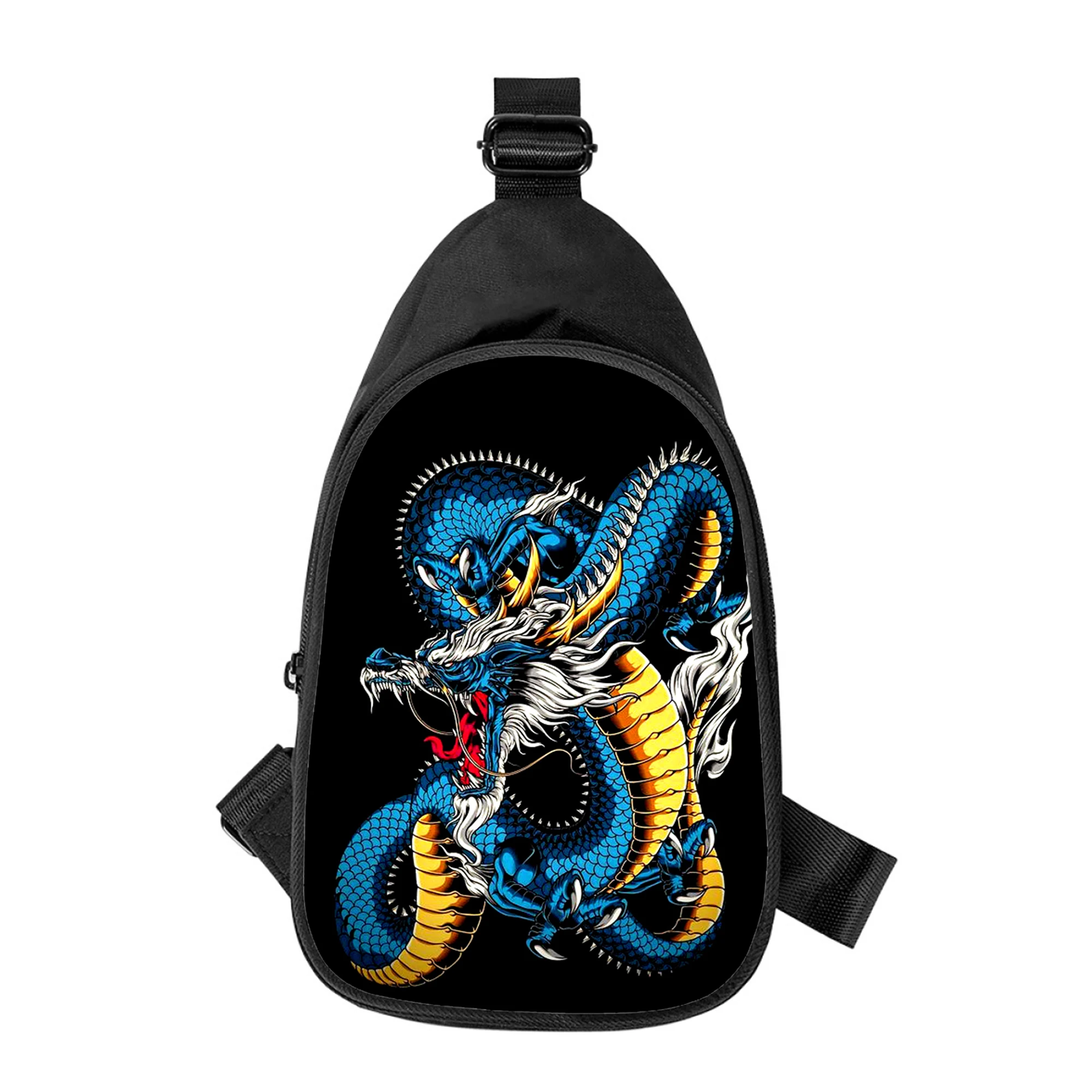 Japan Ukiyoe Art paintings Print New Men Cross Chest Bag Diagonally Women Shoulder Bag Husband School Waist Pack Male chest pack