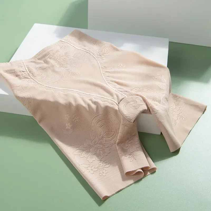 Женские защитные шелковые Трусы Ice большие бесшовные шорты эластичные боксеры