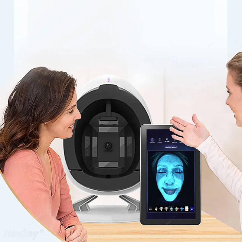 Ultra Clear Digital Bitmoji лицевой сканер SkinAnalysis 3D цифровой сканирующий анализатор