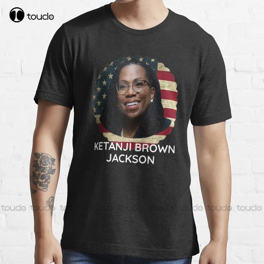 

Judge Ketanji Brown Jackson Black Girl Magic Sup Court Premium - T-Shirt Oversized Tshirts Harajuku Streetwear Digital Printing