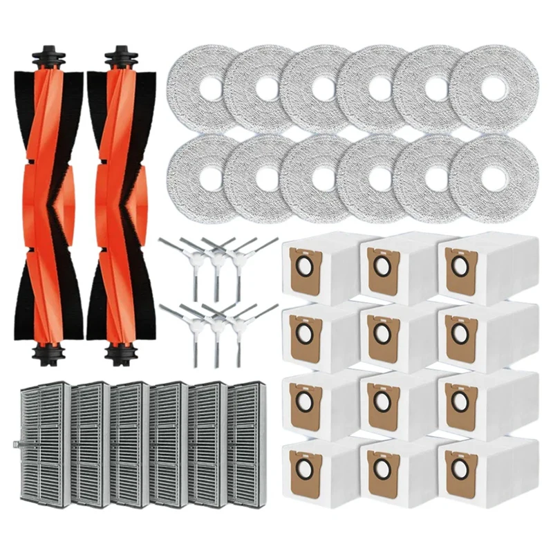 Для Xiaomi Mijia M30S D103CN запасные части расходные материалы основная боковая щетка