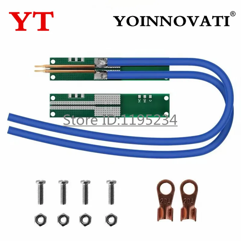 

Медная ручка для точечной сварки 18650, аккумулятор, ручной сварочный аппарат, регулируемая сварочная игла, сделай сам, припой, аксессуары для точечной сварки