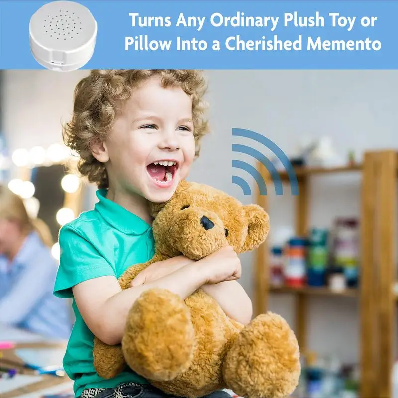 Звуковой рекордер с мягкими животными 60-секундная кнопка звуковая коробка