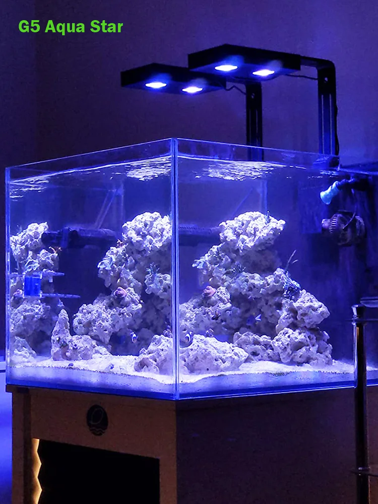 Фото Epochshine Aqua Star G5 Светодиодный светильник для аквариума 95 Вт Освещение для морской воды с восходом и закатом солнца для резервуара для морской воды Coral Reef №4