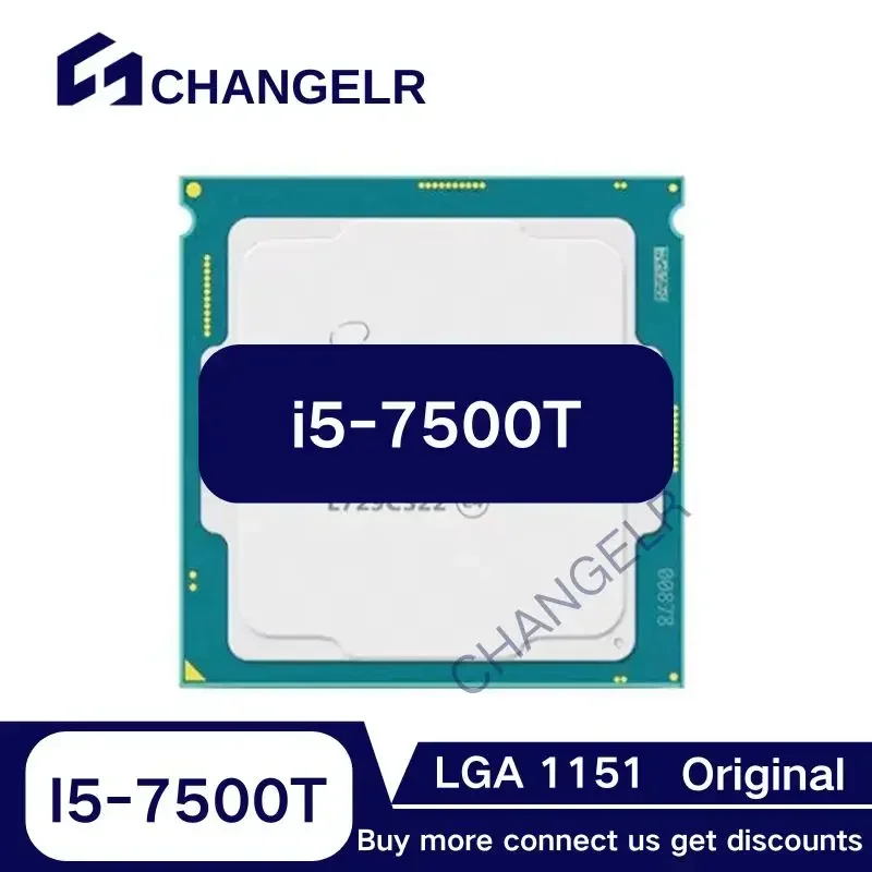 Чип Core i5-7500T SR337 4 ядра потока LGA1151 i5 7500T 14 нм 3 ГГц 6 Мб L3 LGA 1151