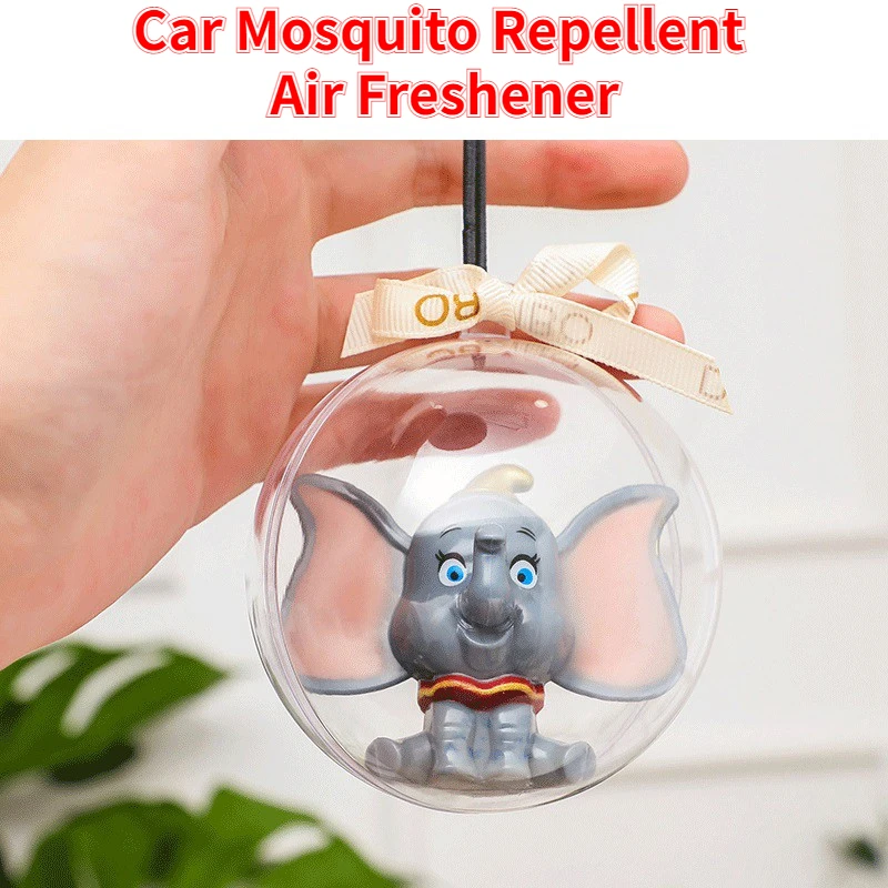 Автомобильный кулон-репеллент от комаров мультяшный репеллент насекомых