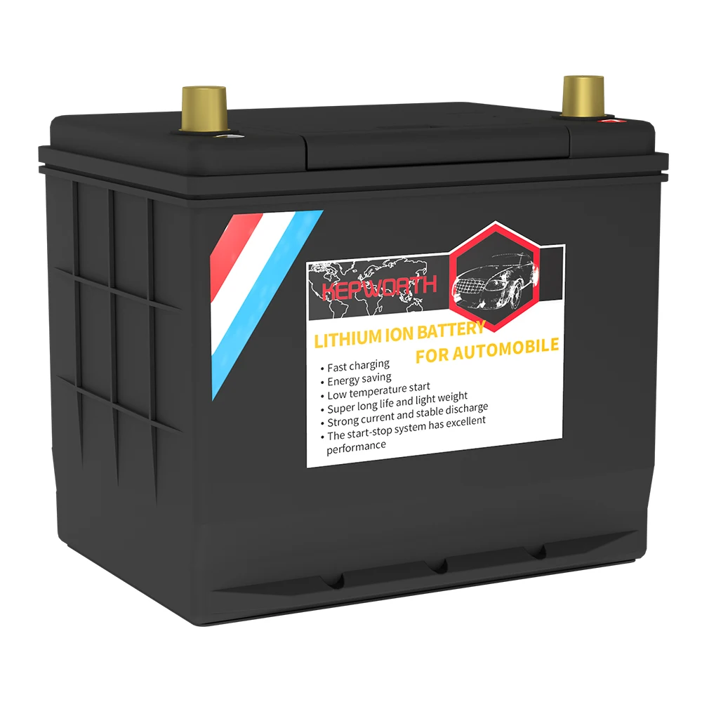 65D23L/R Автомобильный аккумулятор Jump Starter 12 В 40 Ач CCA1100A LiFePO4 Литиевая аккумуляторная