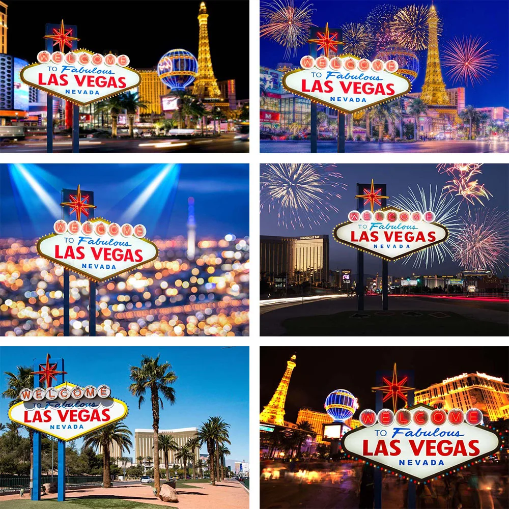 Фон Mehofond Лас-Вегас для азартных игр тема казино винтажный детский день рождения