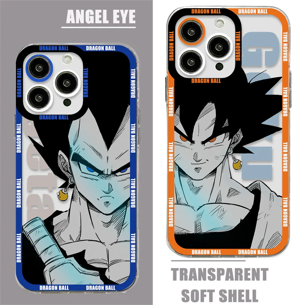 

Fashion Anime Dragons Balls Gokus Transparent Phone Case For Xiaomi Mi 13 10 lite 11i 12S Poco M4 F3 MIX 4 Pro Ultra 5G 4G Cover