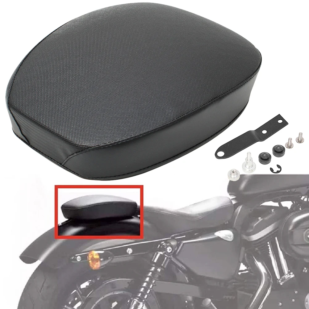 

Motorcycle Rear Passenger Pillion Pad Seat fit for Sportster XL1200 883 72 48 2010-2015