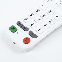 1 white remote control controllers plastic parts for great bee iptv arabic box