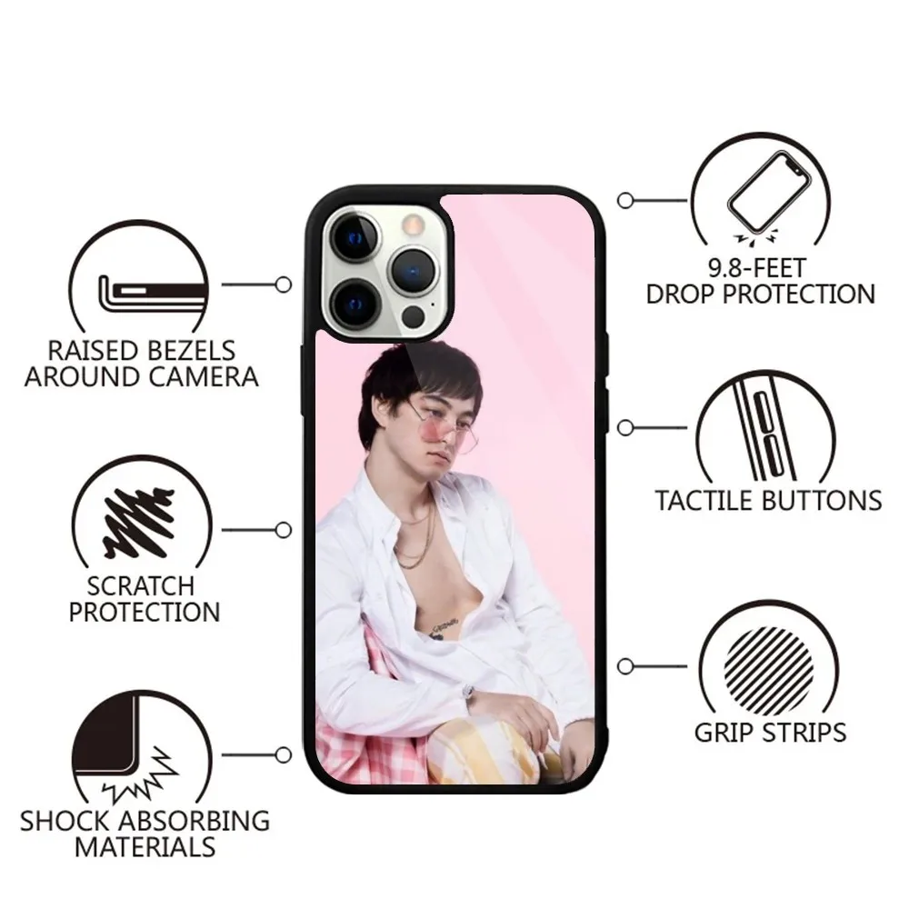 Чехол для телефона J-Joji Miller Singer Сильный магнитный IPhone 16 15 14 13 Pro Max Plus 11 12 Mini