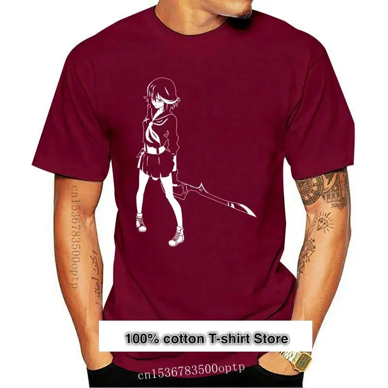 

Camiseta de Manga de Anime Killlakill La Kill, Senketsu Ryuko, nueva