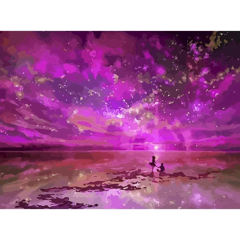 

No.1489 Painting By Numbers DIY Oil Coloring Paint By Numbers Set Gift Drawing By Numbers Canvas Decor New Arrivals