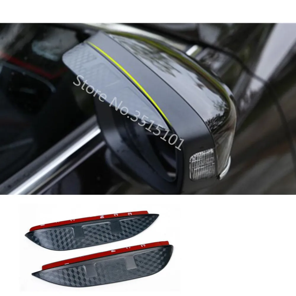 

Автомобильное зеркало заднего вида, защита от дождя, защита от солнца, пластиковый козырек для Mazda CX-3 CX3 2017 2018 2019 2020 2021