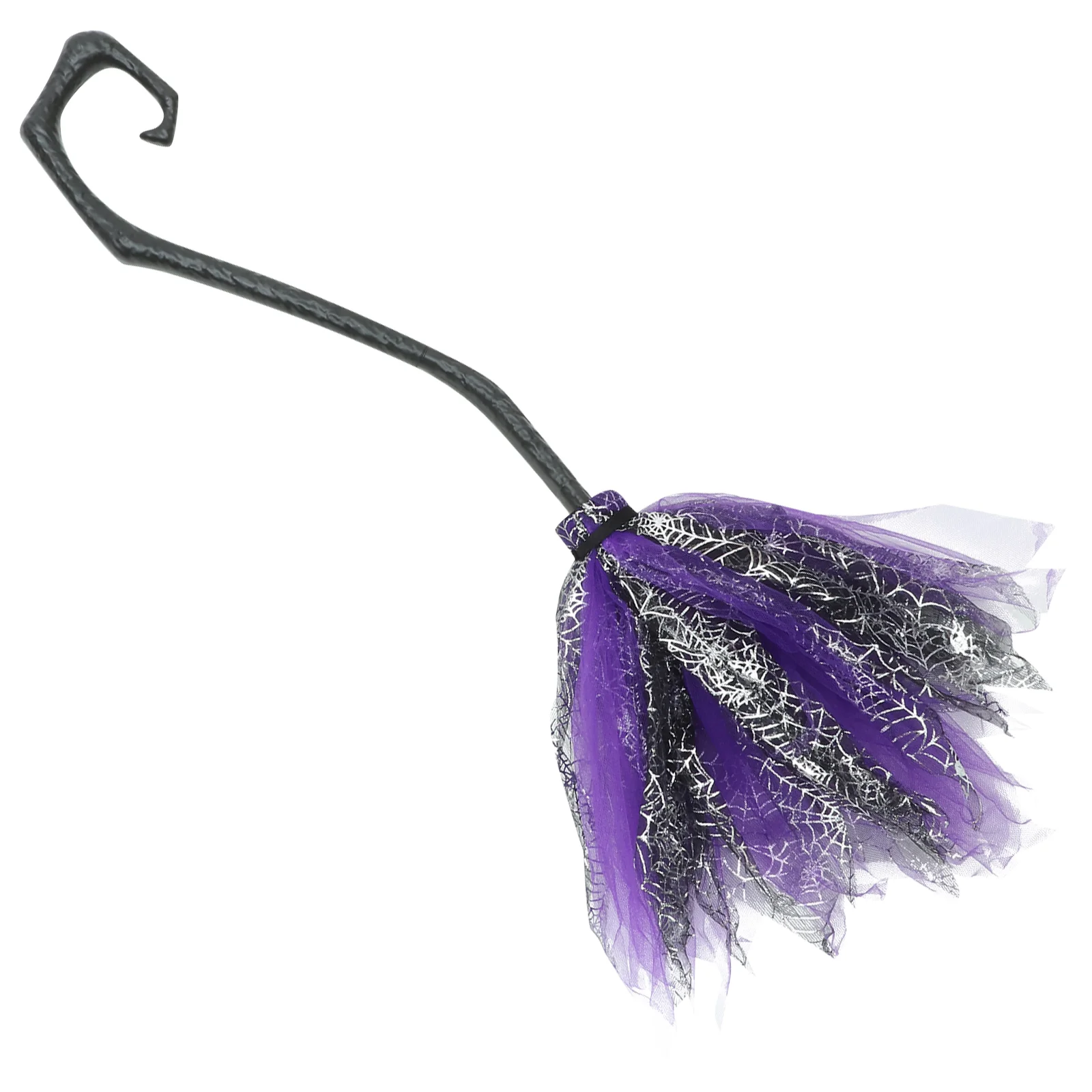

Detachable Plastic Witch Broom Witch Mesh Broom Halloween Party Witch Broom Prop
