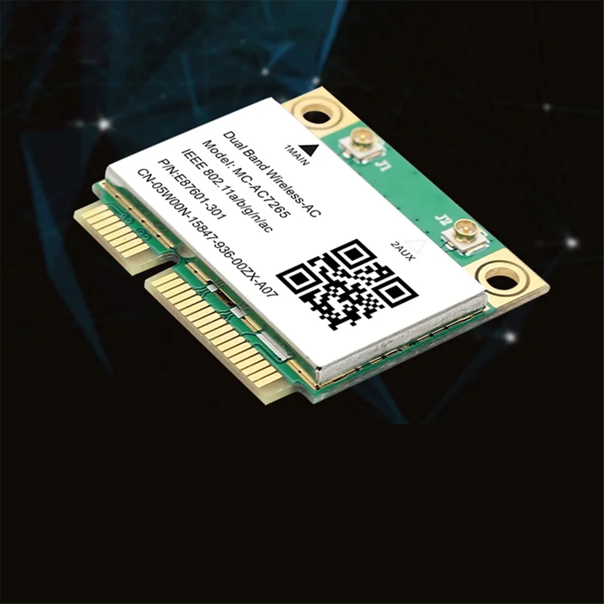 1200 Мбит/с Bluetooth 4 2 Mini PCI-E Wi-Fi карта MC-AC7265 Беспроводная сетевая 7265 802.11ac 4G 5 ГГц для