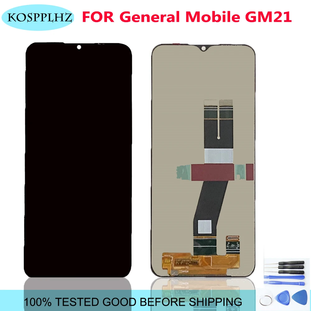 

6.52"ORIGINAL For General Mobile Gm21 LCD Display + Touch Screen Sensor Digitizer Assembly Replacement +Tool