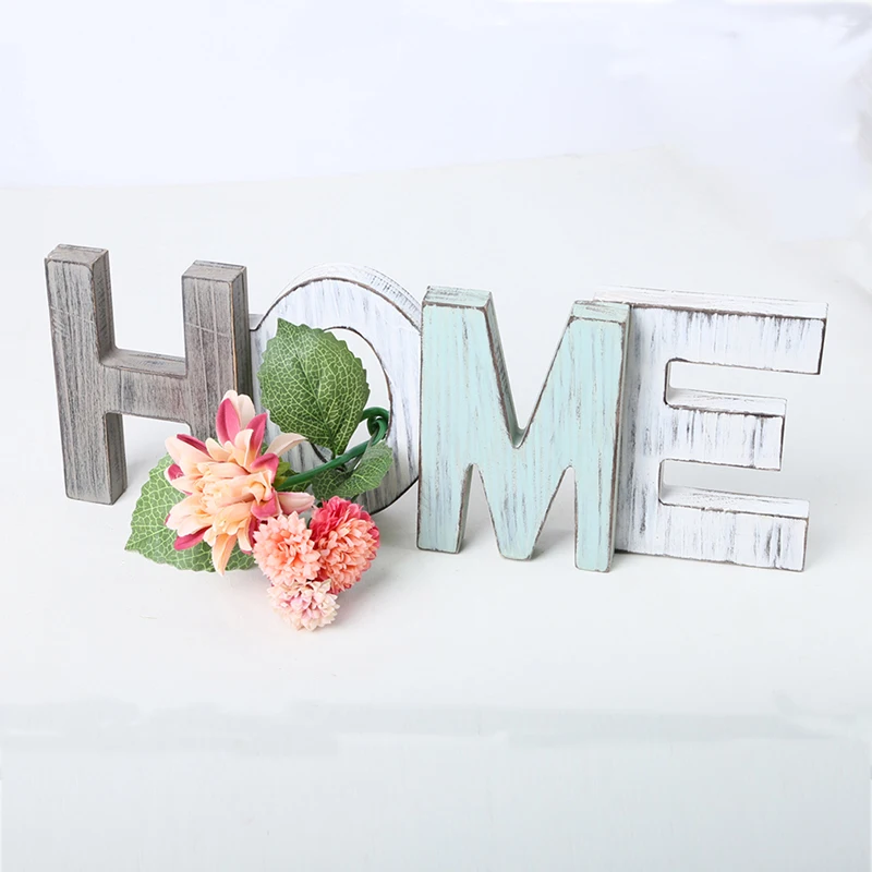 

Деревянное ремесло, товары для украшения дома, буквы, творческие ремесла, знак с вырезами, разные цвета, украшения для дома