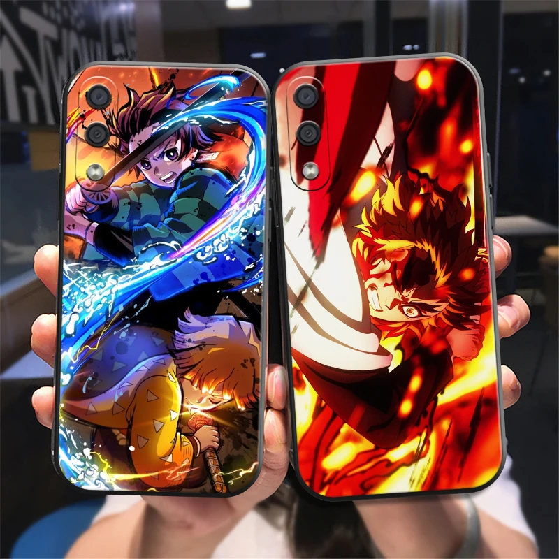 

Demon Slayer Anime Phone Case For Samsung Galaxy A11 A20 A21S A52 4G 5G A71 4G 5G A72 Back Soft Funda Coque Carcasa