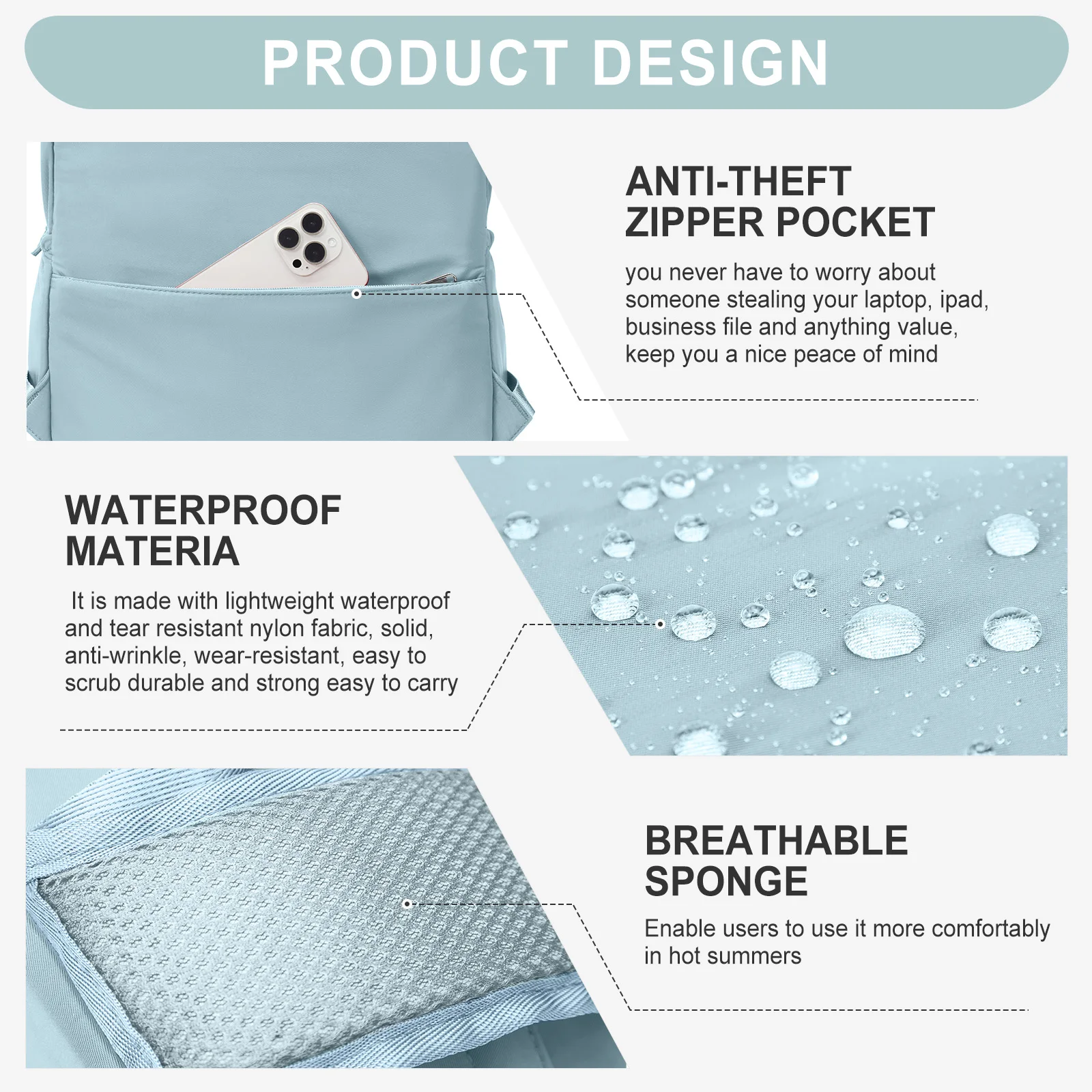 Легкий Нейлоновый Школьный Рюкзак Унисекс Для Учащихся Средних И Старших