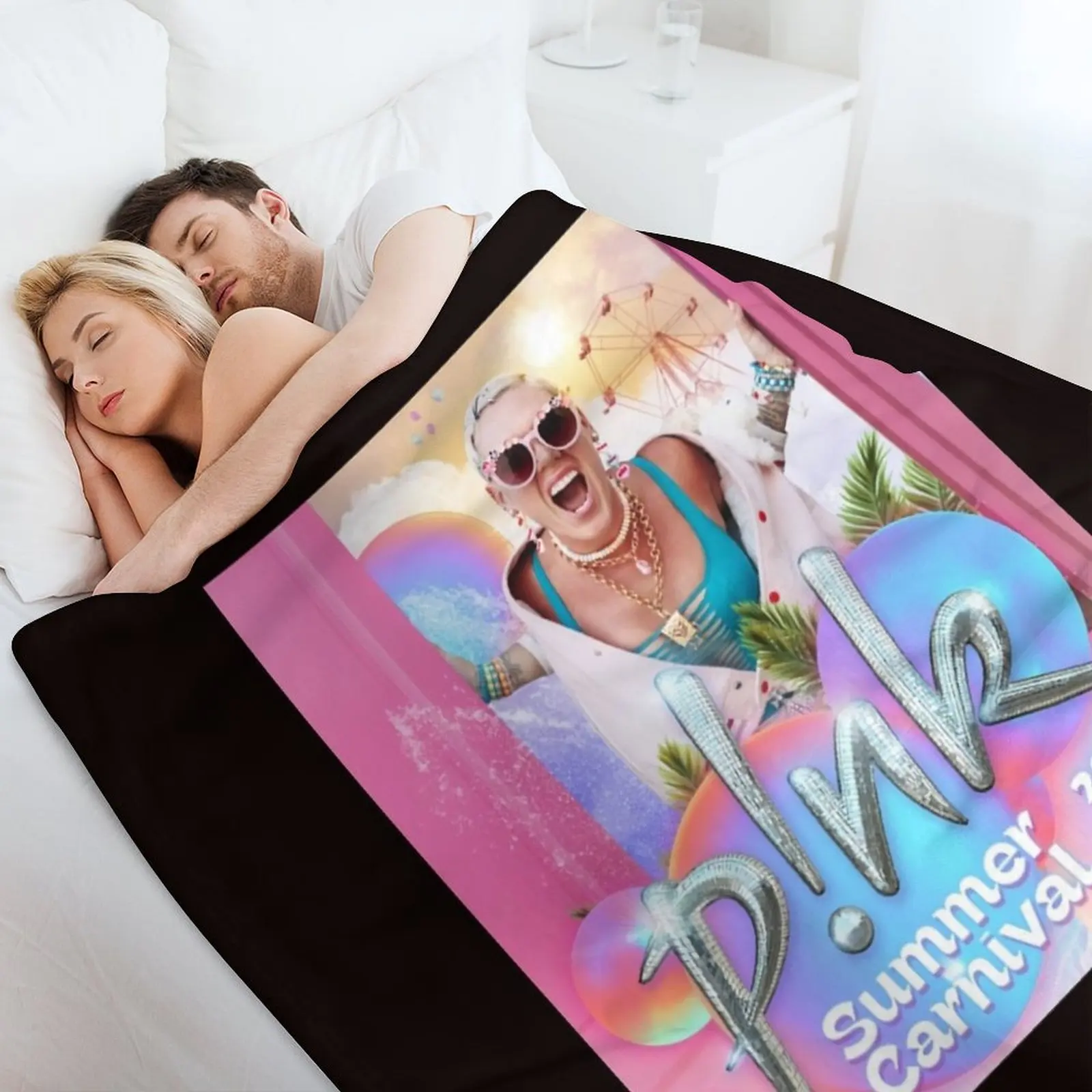 Летнее покрывало 2023 розового цвета для косплея зимние кровати из аниме карнивал