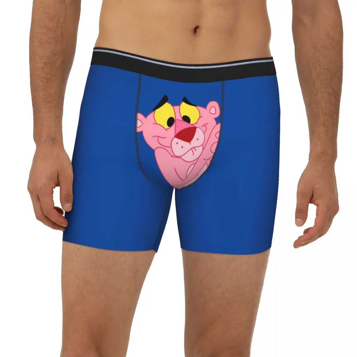 

Pink Panther Underpants Breathbale Panties Male Underwear Boxer Briefs extended underwear