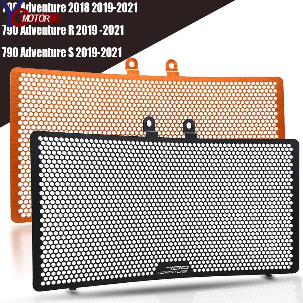 

CNC Aluminum For 790 Adventure R / S 2019 2020 2021 790Adventure 2018+ Parts Motorcycle Accessories Radiator Grille Guard Cover