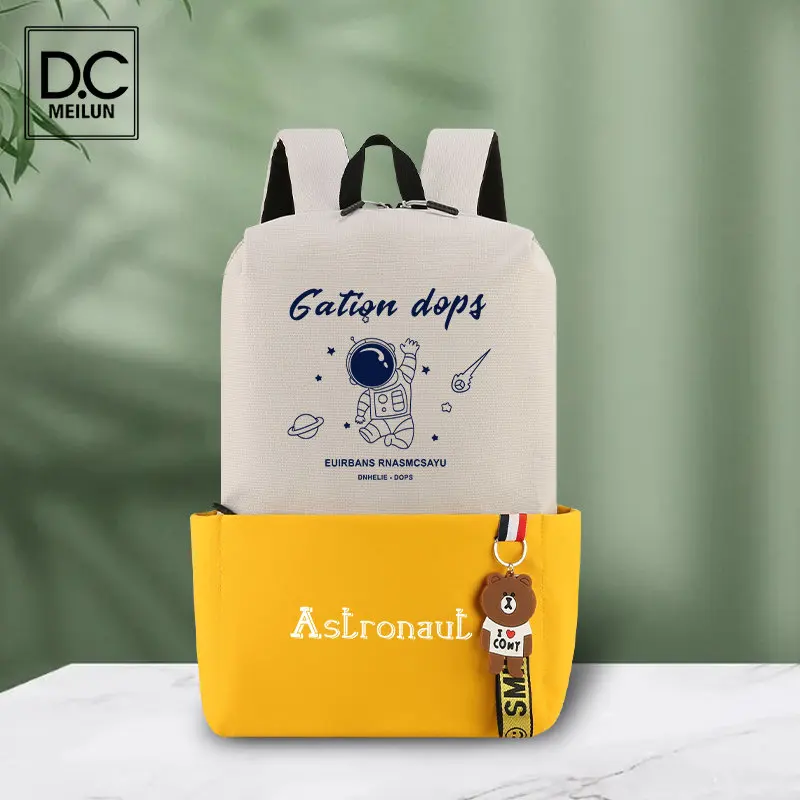 

Рюкзак для девочек DC.meilun 2022, школьные ранцы для подростков, женская школьная сумка для колледжа, нейлоновая школьная сумка с принтом маргари...