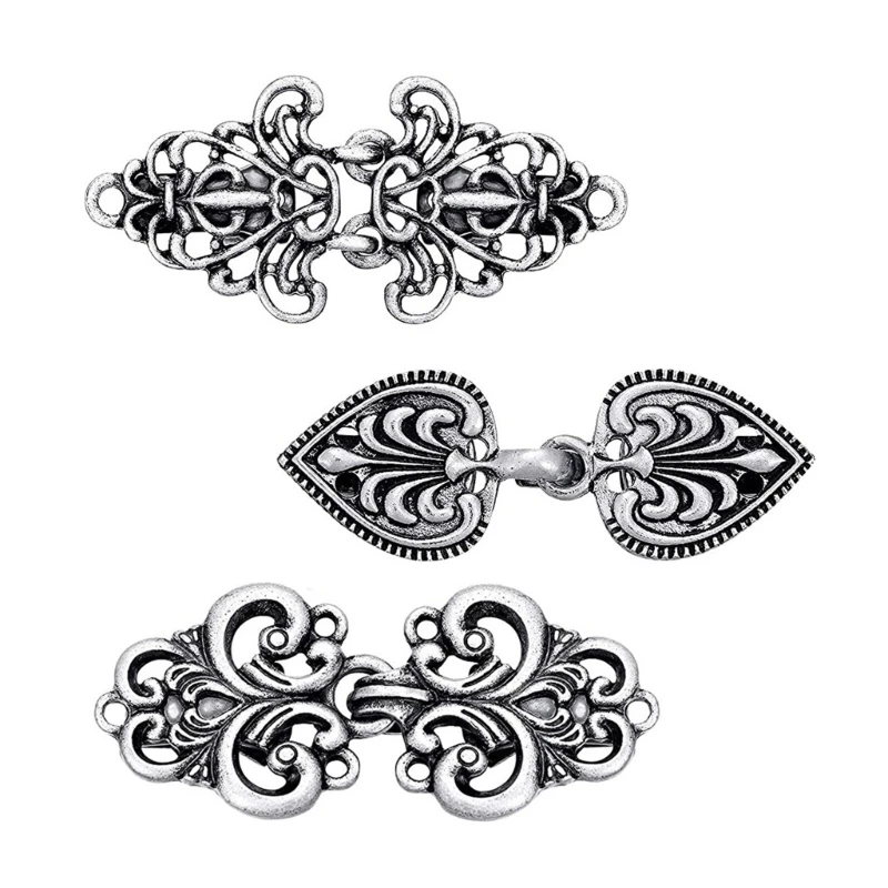 Зажим для кардигана сложная застежка с цветком классическая рубашка брошь-зажим