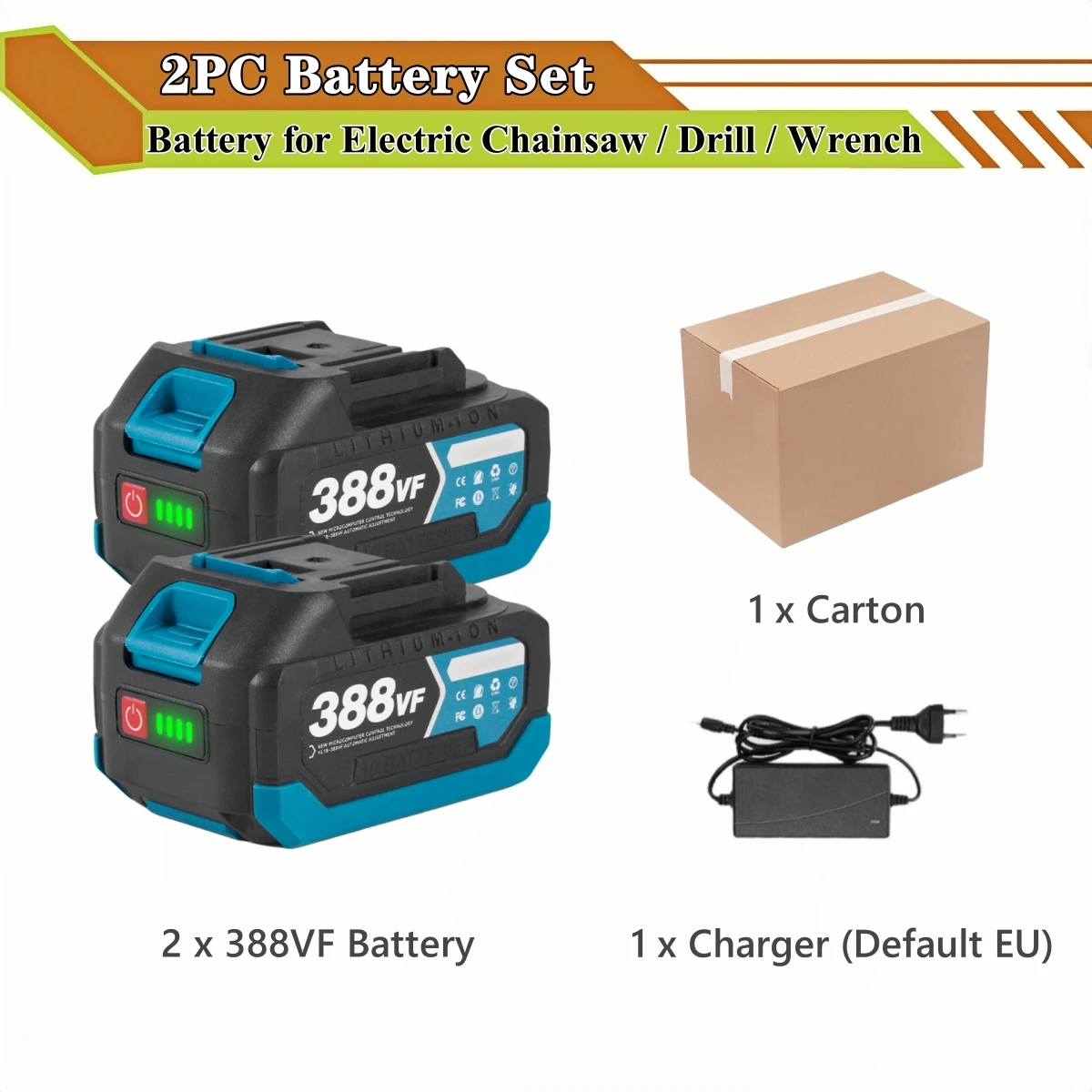 

Батарея 388VF 15000 мАч для Makita