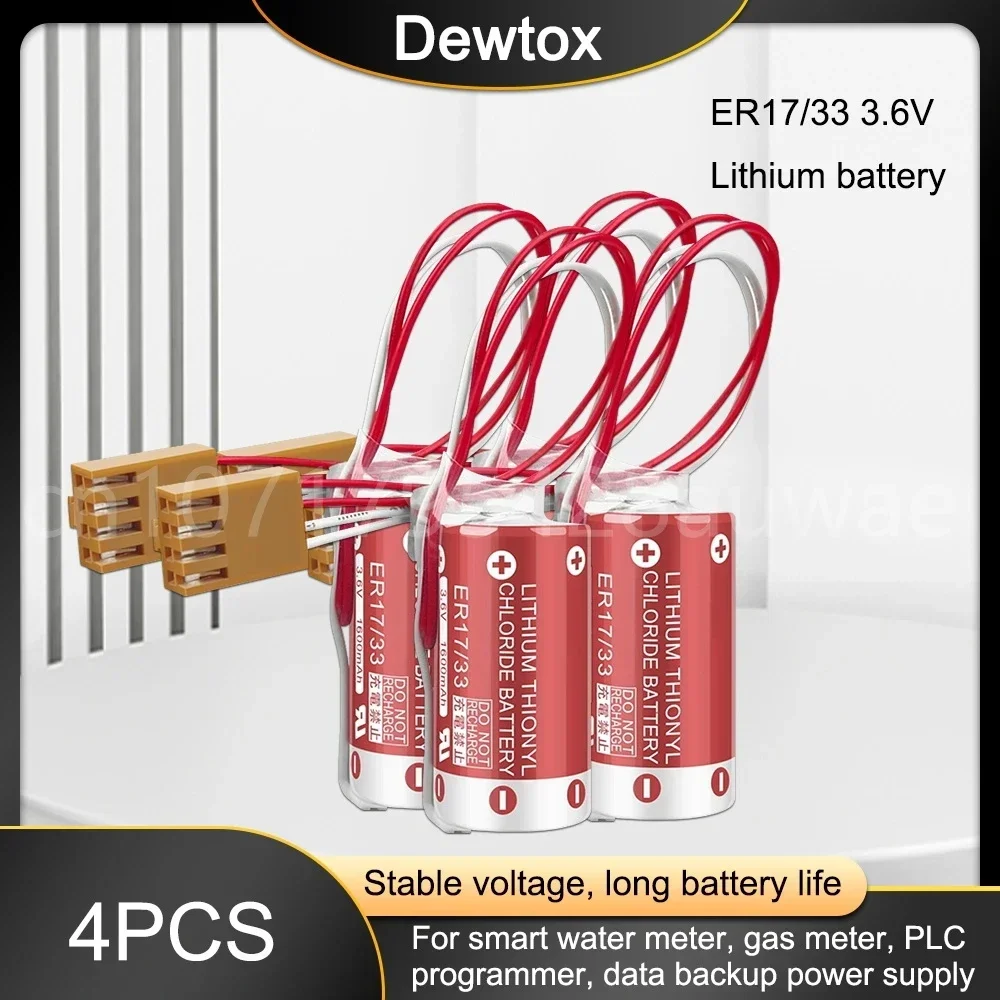 Аккумулятор C500-BAT08 3G2A9-BAT08 ER17/33 для Omron CNC PLC серводвигателя