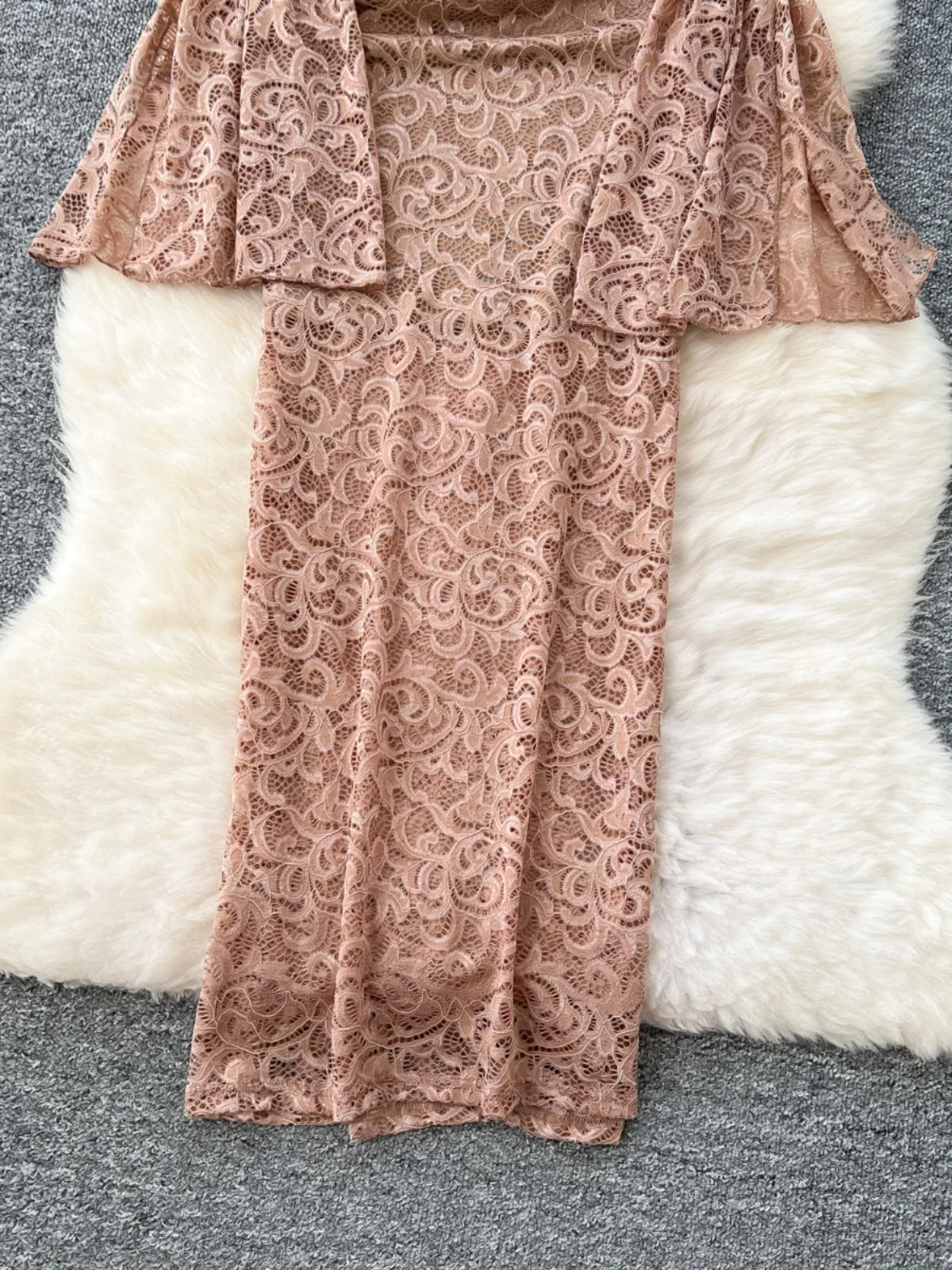 Женское сексуальное вечернее платье весна-лето v-образный вырез расклешенные