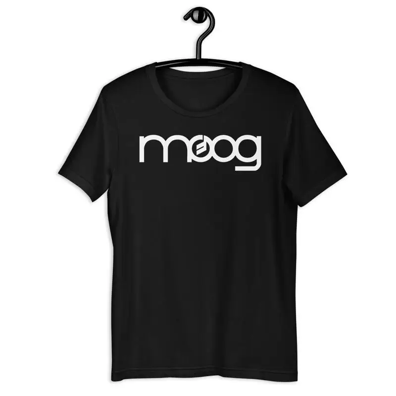 Фото Футболка с логотипом синтезатора MOOG EDM DJ Music S M L XL 2XL 3XL 4XL 5XL L №1