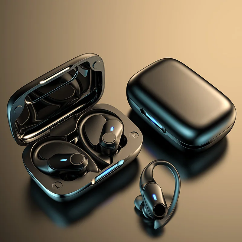 

TWS Bluetooth-Compatible Earphone IPX7 Waterproof Wireless 5.1 Headphone Sports Noise Reduction Earduds With Microphone Headsets