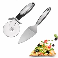 premium stainless steel kitchen pizza cutter wheel server tools home knife waffle cookies cake bread dough slicer baking gadgets