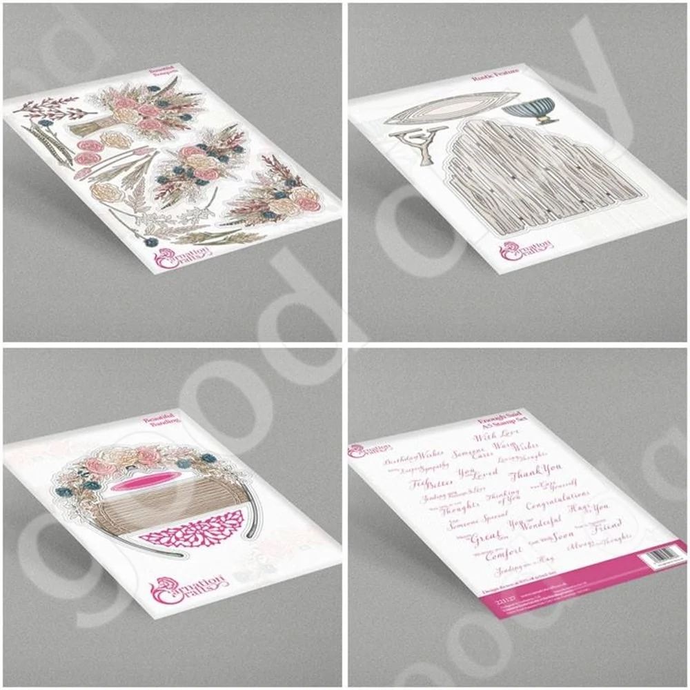 

New Say No More Complete Collection Cutting Dies Stamps Scrapbook Diary Decoration Embossing Template Diy Greeting Card Handmade