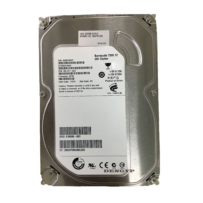 

100% Новый оригинальный 1 год гарантии ST3250318AS