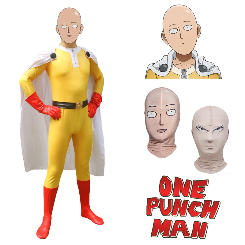

Комбинезон для косплея с надписью «One Punch Man»